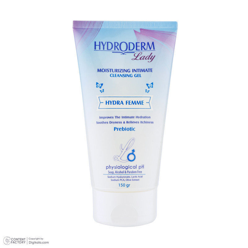 ژل بهداشتی بانوان هیدرودرم مدل Hydra Femme مقدار 150 گرم