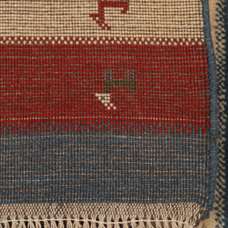 گبه دستباف یک متری طرح مدرن کد 4040438