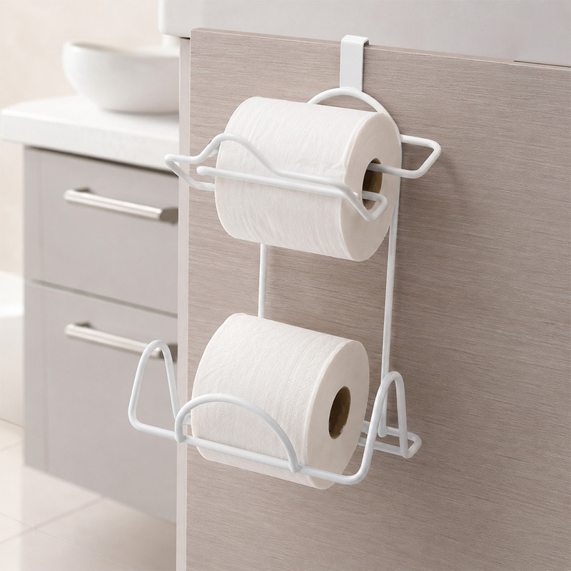 پایه رول دستمال کاغذی مدل آویز کابینتی فلزی