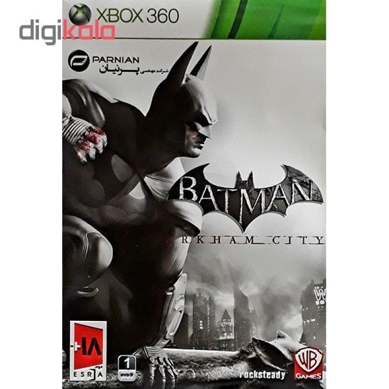 بازی batman arkham city مخصوص xbox360