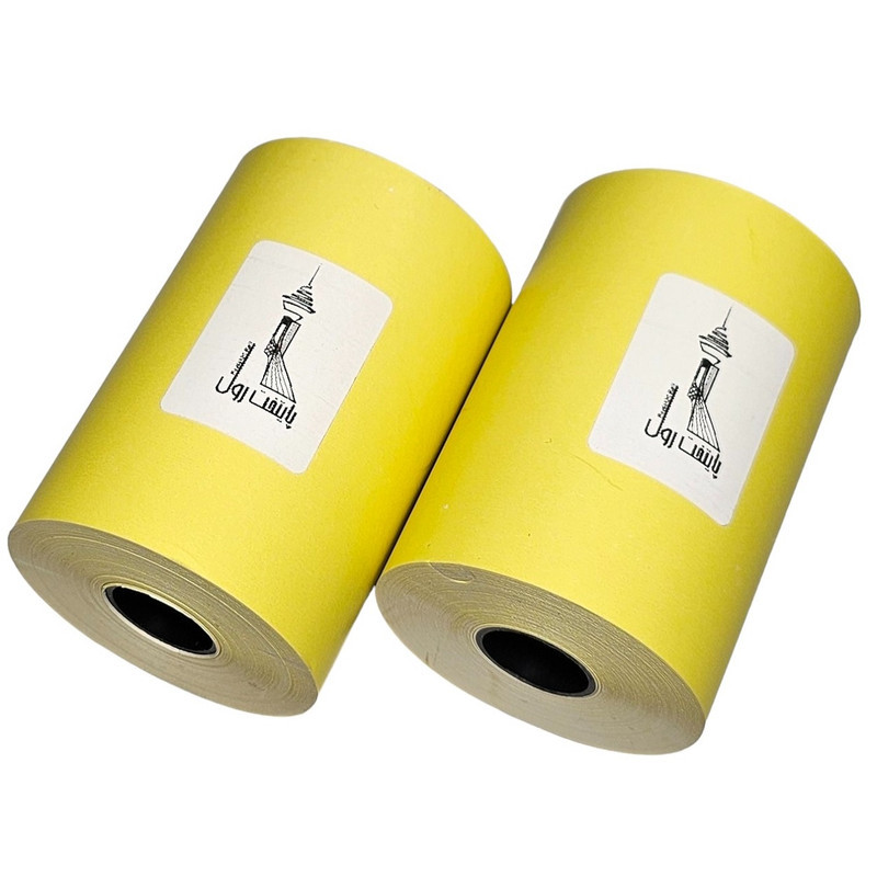 کاغذ پرینتر حرارتی پایتخت رول مدل Y80mm بسته 80 عددی