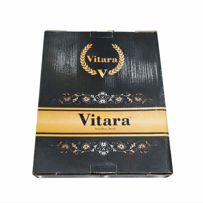 سینی دسته دار ویتارا  مدل ss1803 سایز 30×40 و 20×30 سانتی متر