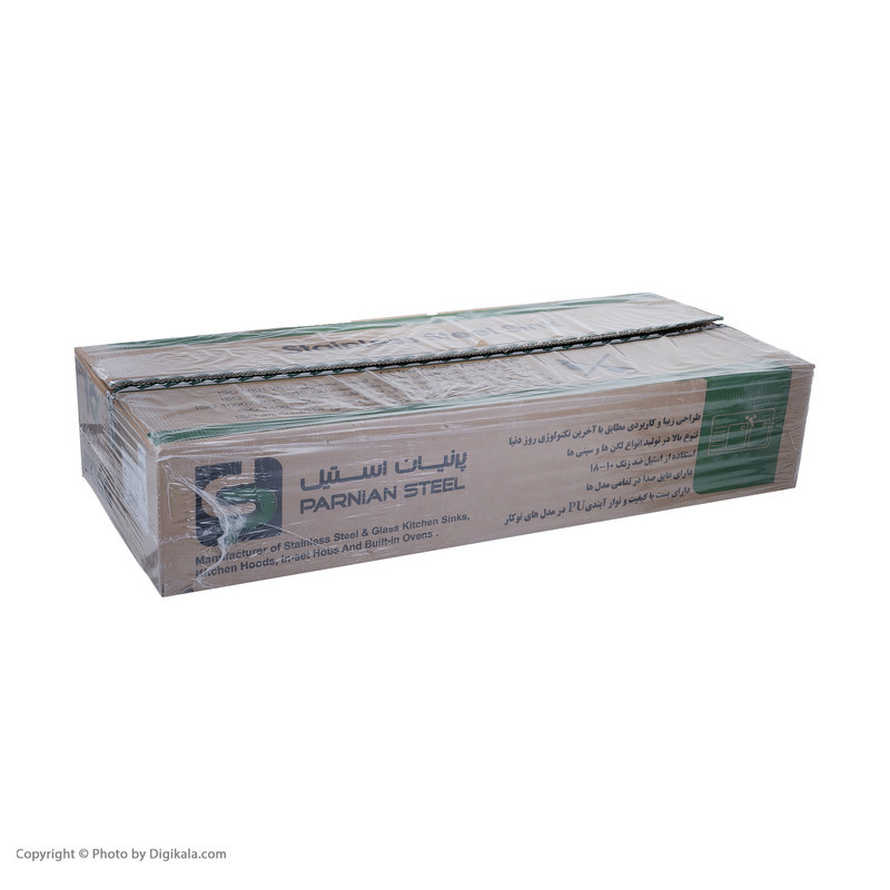 سینک ظرفشویی پرنیان استیل مدل PS 1221 توکار