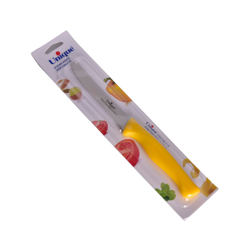 چاقو آشپزخانه یونیک مدل اره ای گرد کد 5515