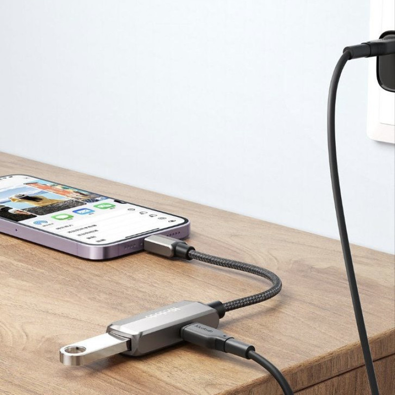 مبدل لایتنینگ به USB OTGلایتنینگ مک دودو مدل CA-2690