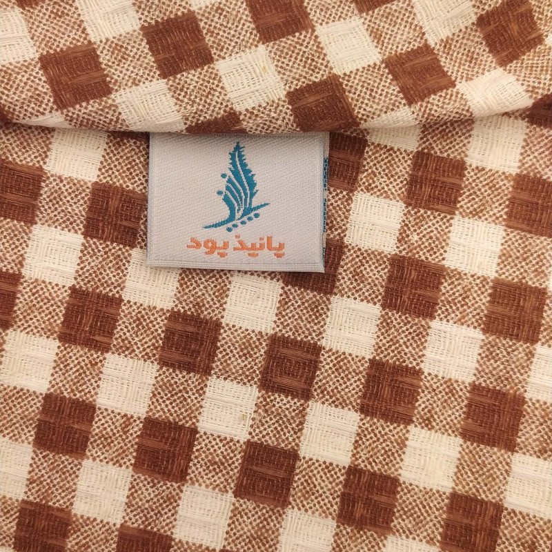 رومیزی پانیذ پود مدل چهارخانه مستطیل سایز 220x140 سانتی‌متر