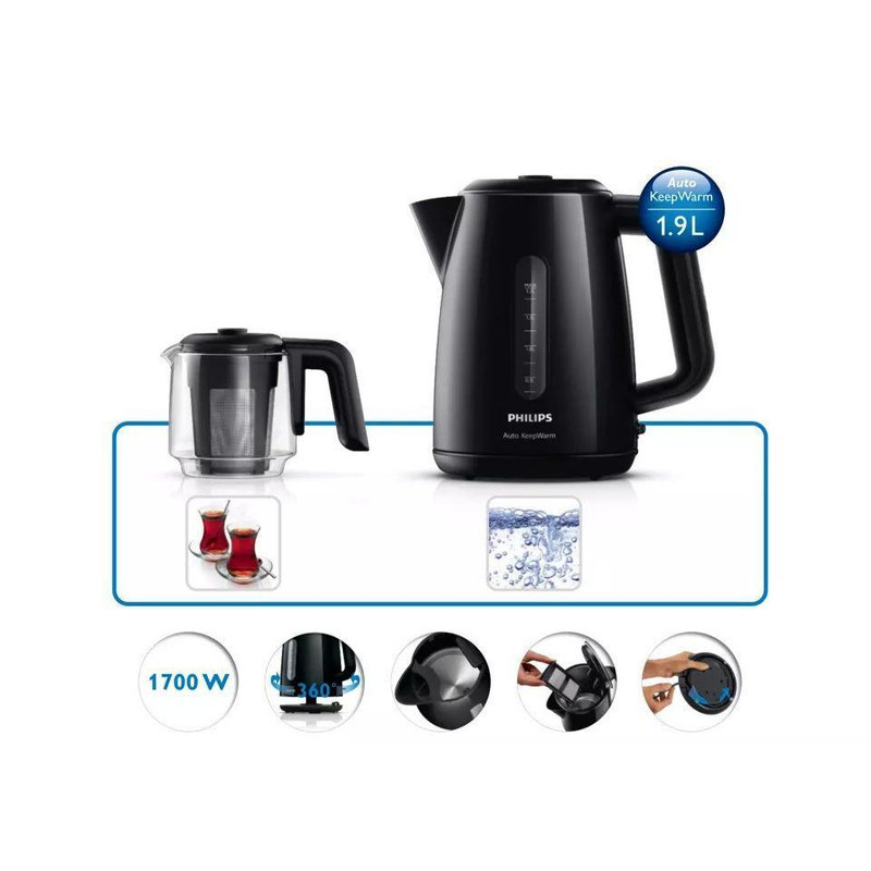 چای ساز روی هم فیلیپس مدل HD7301