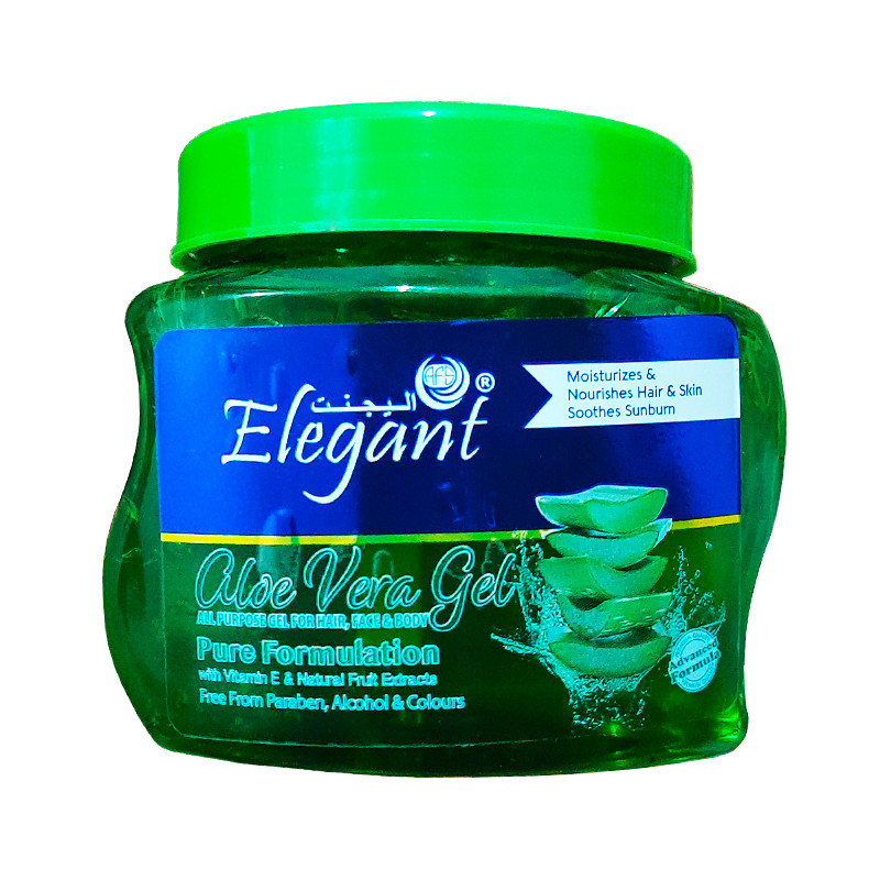 ژل مو الگانت مدل Aloe vera حجم 500 میلی‌لیتر