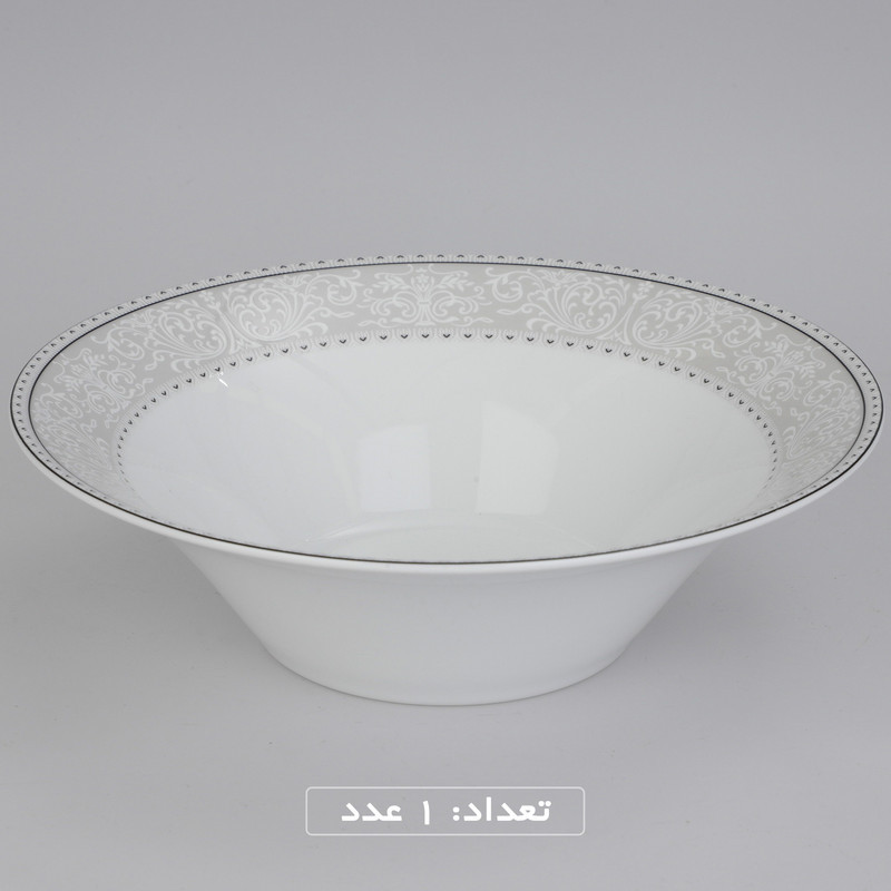 سرویس چینی 35 پارچه غذاخوری چینی زرین ایران طرح شهرزاد مدل ورونا درجه عالی