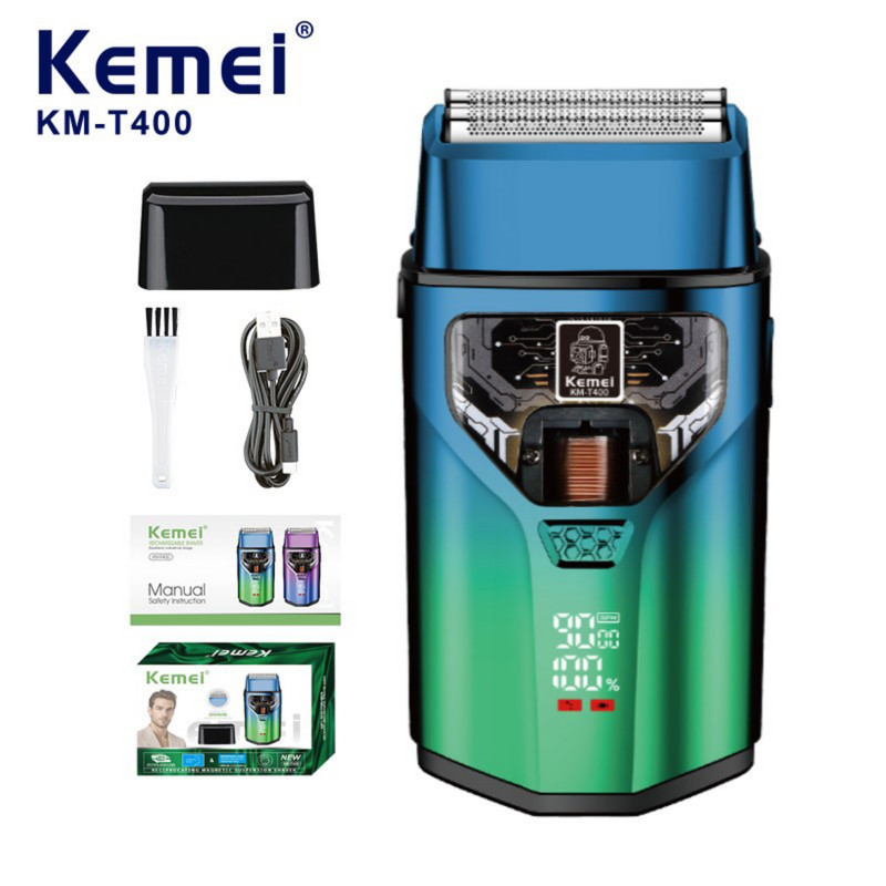 ماشین اصلاح موی صورت شارژی کیمی مدل KM-T400