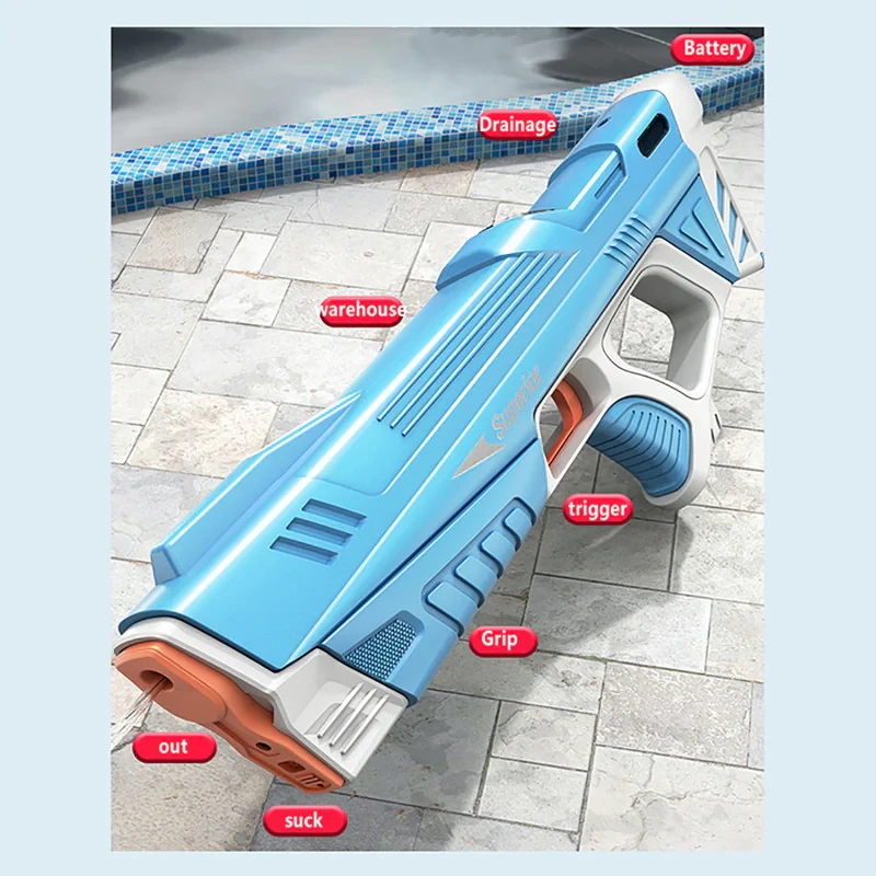 تفنگ آب پاش مدل 280ml Auto شارژی