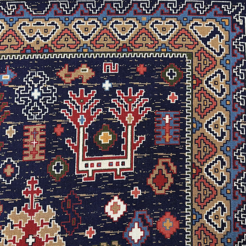 گلیم ماشینی جزیره طرح ارغوان مدل SO-8-VAN