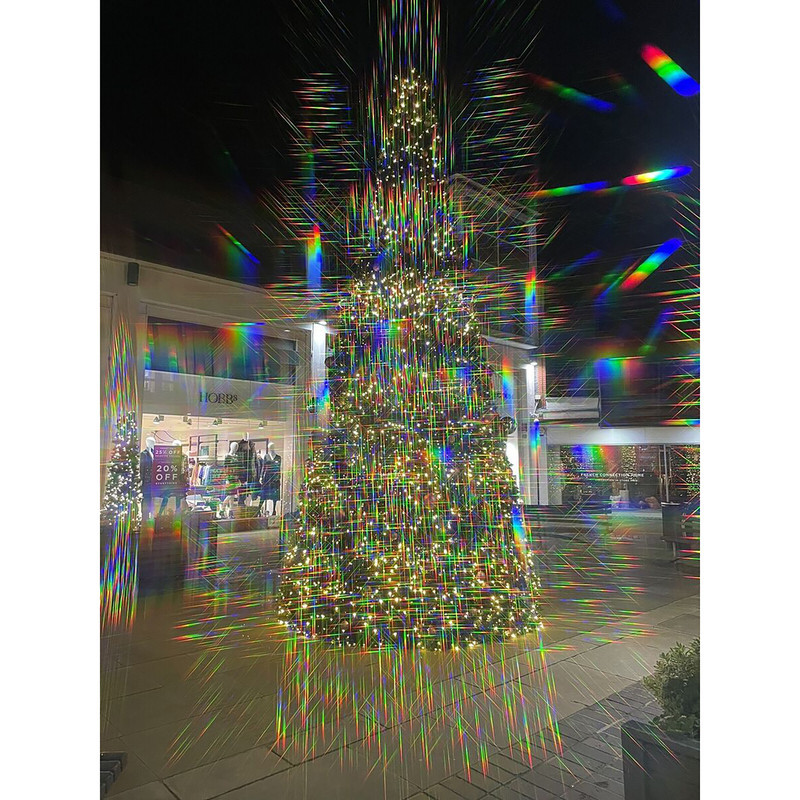 فیلتر لنز هویا مدل COLORED DIFFRACTION STAR ANDROMEDA-67MM