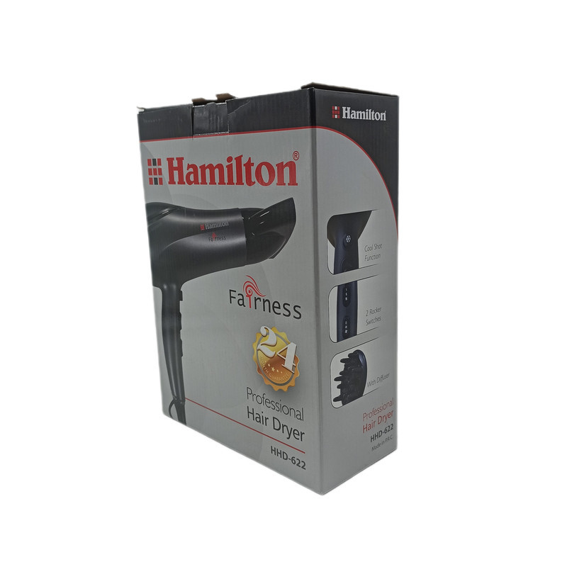 سشوار حرفه ای 2200 وات همیلتون مدل HHD-622