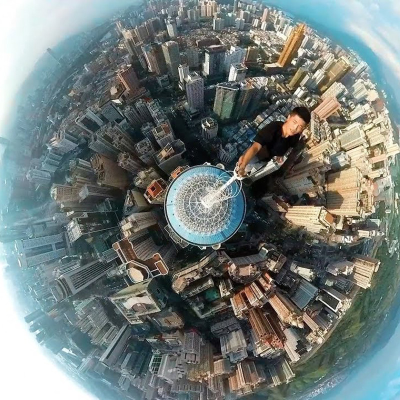منوپاد اینستا 360 مدل 114cm مناسب برای دوربین ورزشی insta360 x3