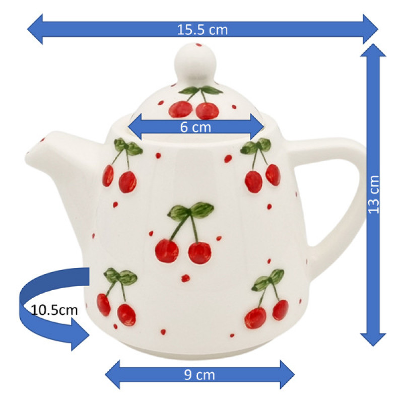 سرویس قهوه خوری 9 پارچه مناسب برای 2 نفره مدل اشکان کد 2424P9xalb