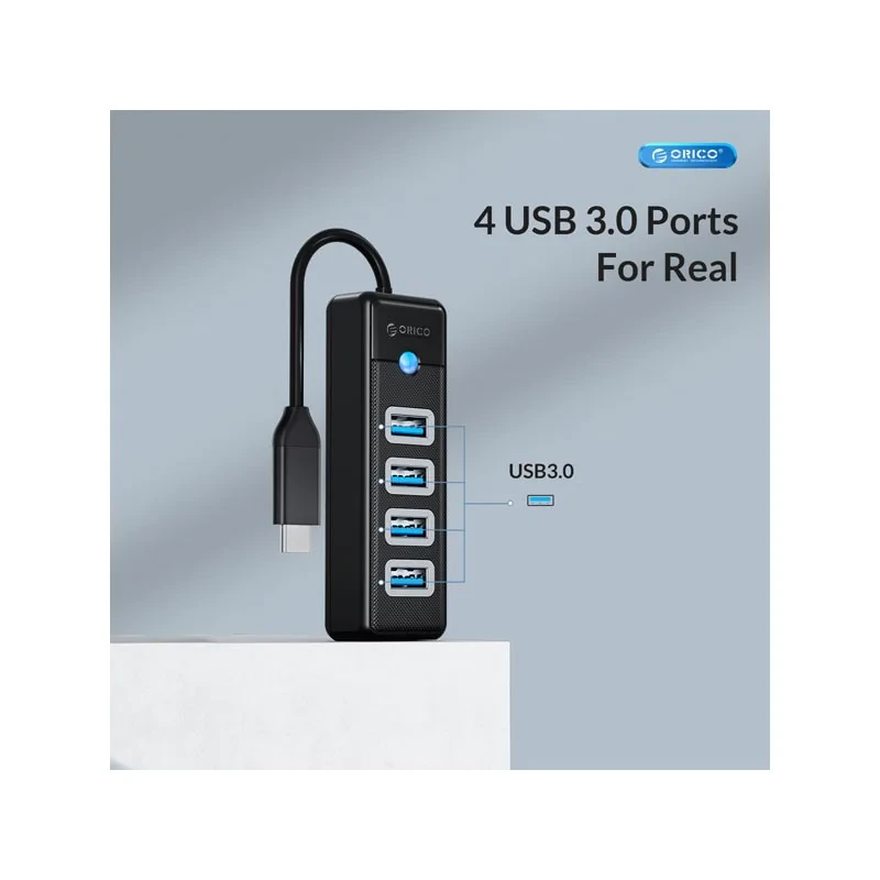 هاب 4 پورت USB 3.0 اوریکو مدل PW4U-C3-015