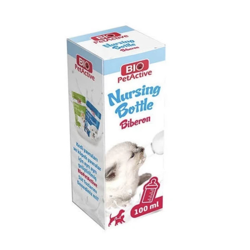 شیشه شیر سگ و گربه بایوپت اکتیو مدل puppy