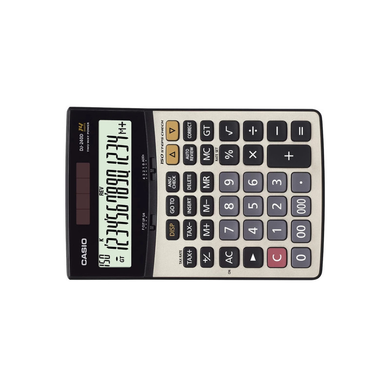ماشین حساب کاسیو مدل DJ-240 کد PKHT-014-4