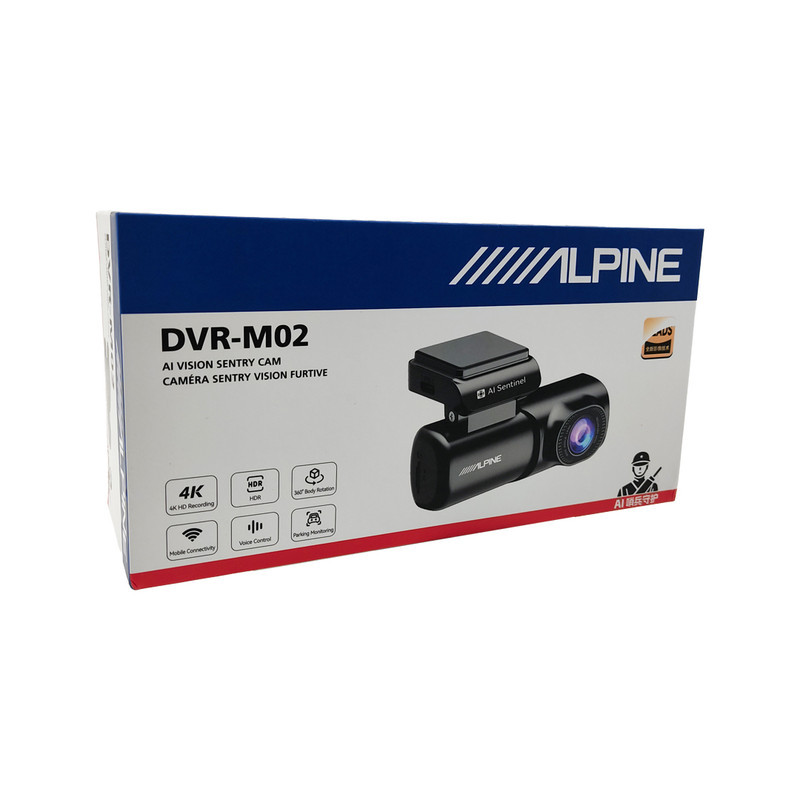 دوربین ثبت وقایع خودرو آلپاین مدل DVR-M02