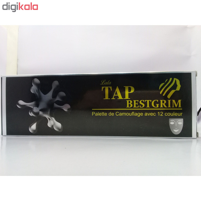 پالت سایه چشم لالا تاپ مدل Best Grim شماره H 1