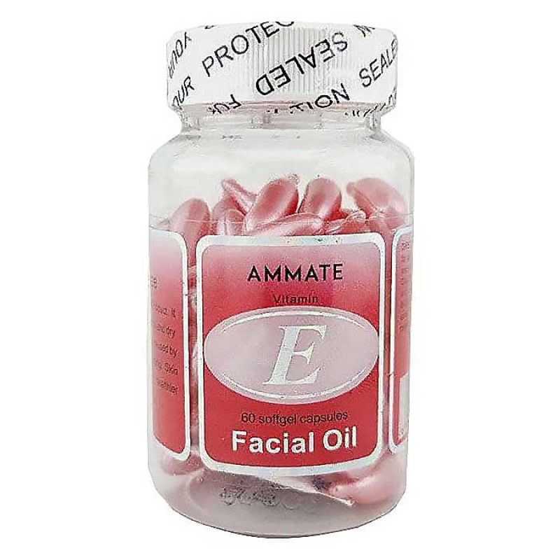 کپسول ضد چروک امیت مدل ویتامین E حجم 1.6 میلی لیتر بسته 60 عددی