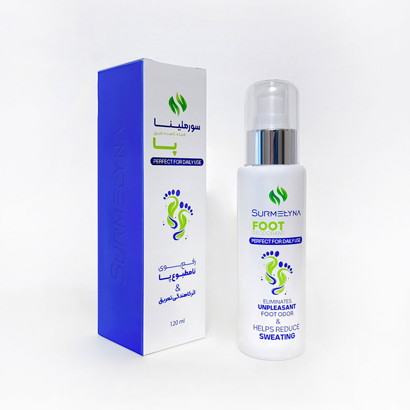 اسپری ضدبو و کاهنده تعریق پا سورملینا مدل Pure Feet حجم 120 میلی لیتر