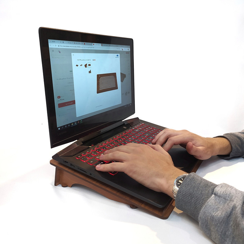پایه نگهدارنده لپ تاپ کاج مدل KLSL 1201