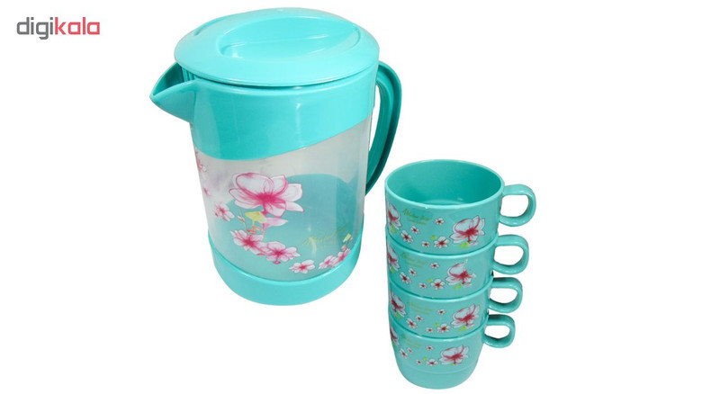 سرویس پارچ و لیوان 5 پارچه مدل Spring wind