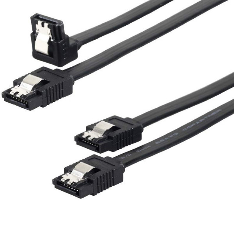 کابل دیتا SATA 3 مدل 12CF1 طول 0.5 متر بسته 2 عددی