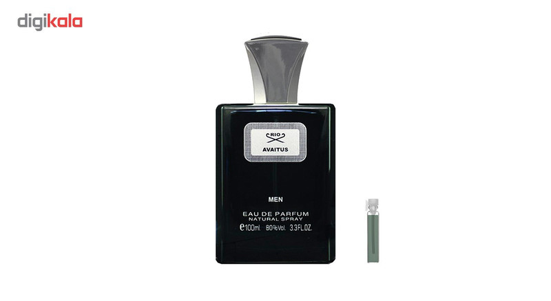 ادو پرفیوم مردانه ریو کالکشن مدل Rio Avaitus حجم 100ml به همراه عطر جیبی