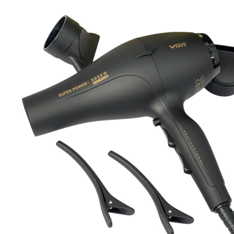 سشوار حرفه‌ای 3000 وات وی جی ار مدل V-406