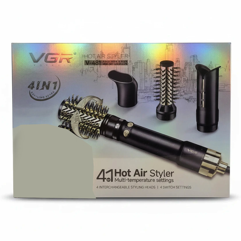 سشوار چرخشی حرفه ای 1200 وات وی جی ار مدل V-481