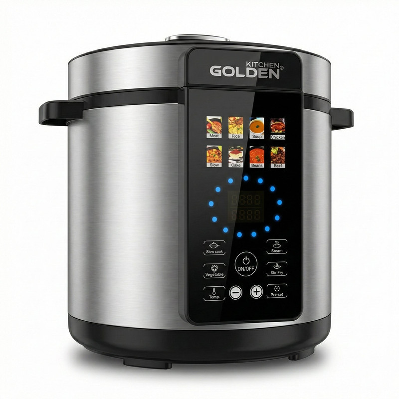 مولتی کوکر 6 لیتری گلدن کیچن مدل Gk910