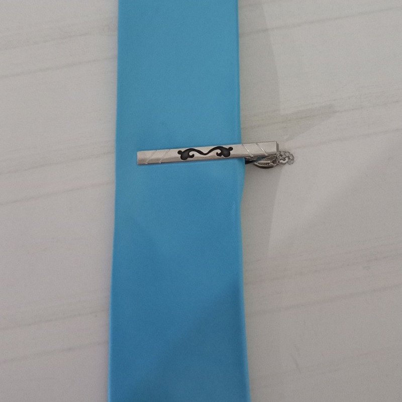 ست کراوات و گیره کراوات مردانه مدل 590