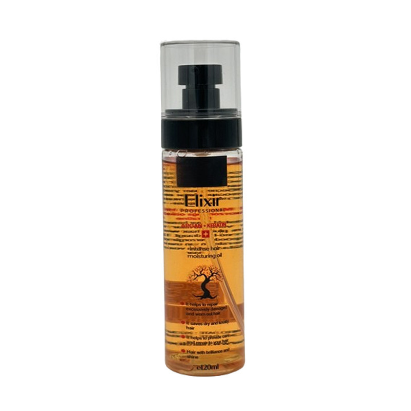 روغن مو الکسیر پروفشونال مدل آرگان و کراتین حجم 120 میلی لیتر