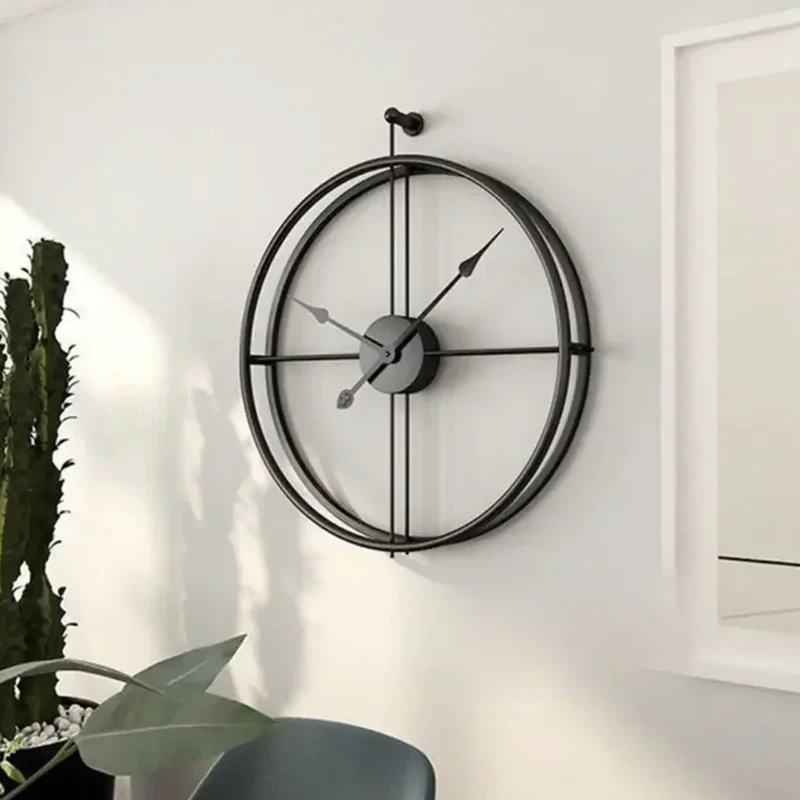 ساعت دیواری کوارتز مدل فلزی zenus 610