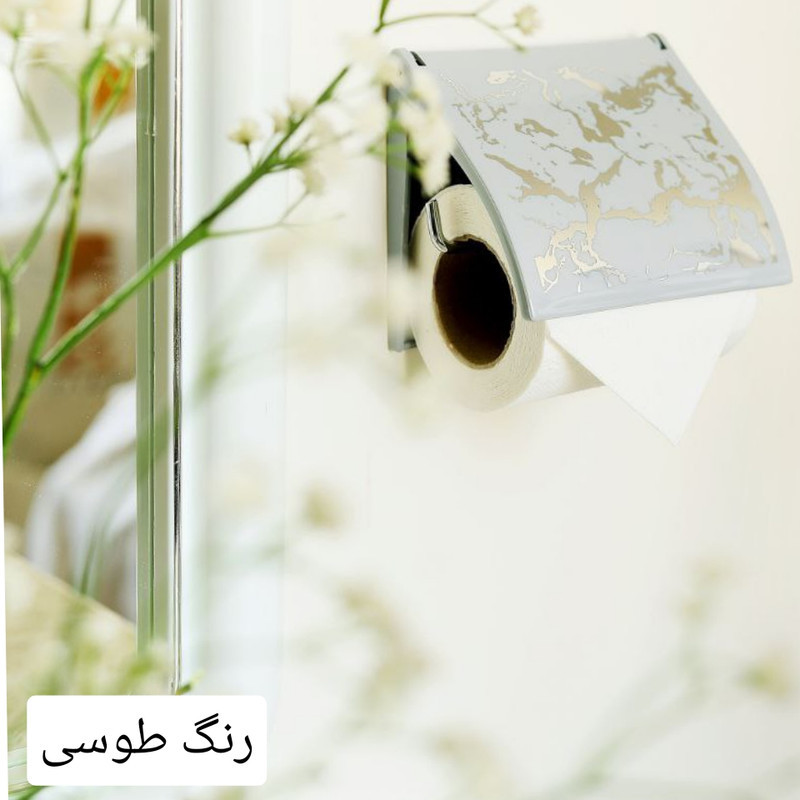 پایه رول دستمال کاغذی مدل ماربل