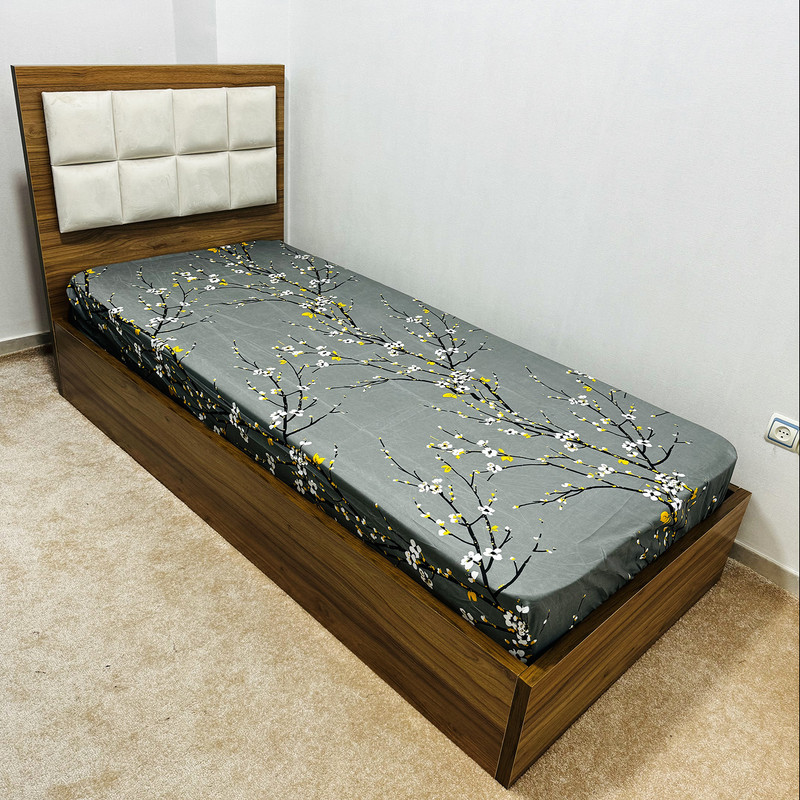 کاور لحاف ناتوسا مدل شکوفه یک نفره سایز 160x220 سانتی متر