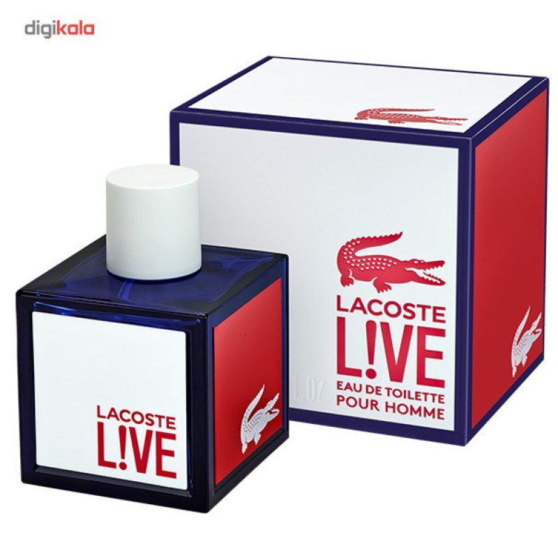 ادو تویلت مردانه لاکاست Live حجم 100ml