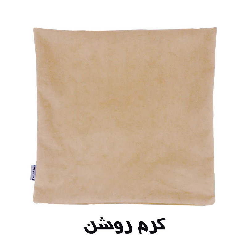 کاور کوسن کالامیر مدل مخمل میکور سایز 40*40 سانتی متر