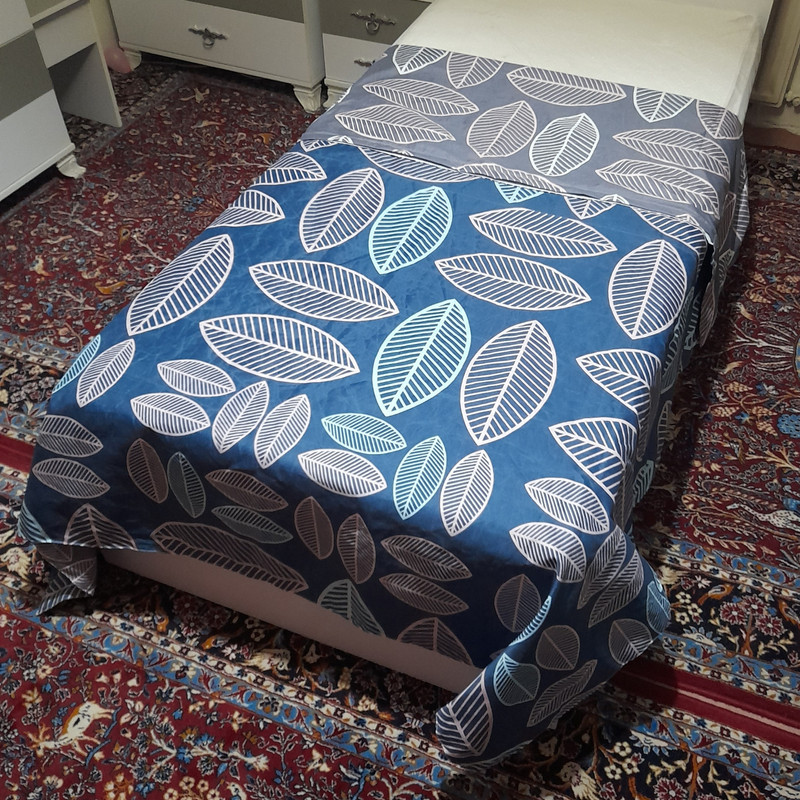 روکش لحاف مدل ماکائو نیکیا یک نفره سایز 220×160 سانتی متر