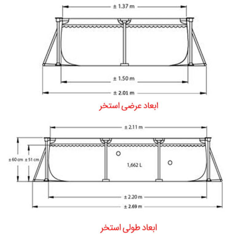 استخر بادی اینتکس مدل 28270