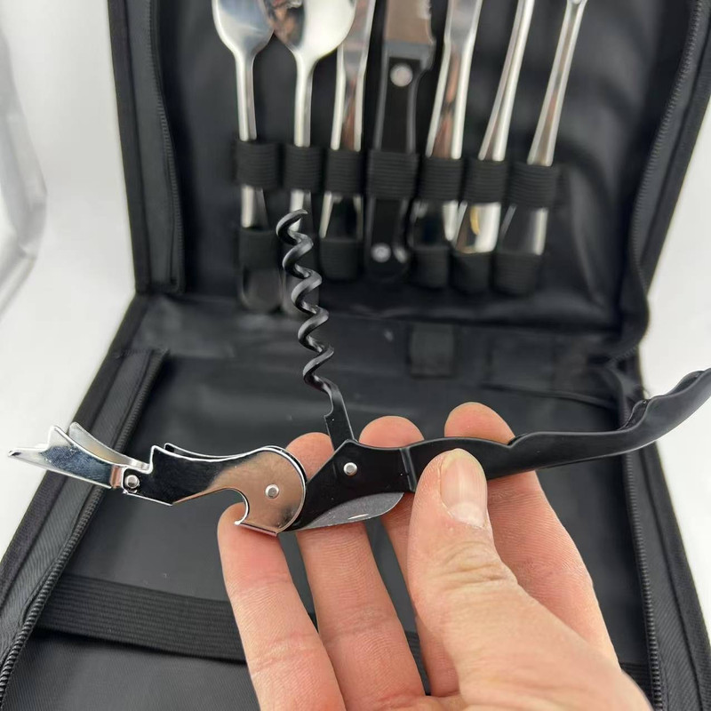 مجموعه ظروف سفری 2 نفره کد Stainless steel