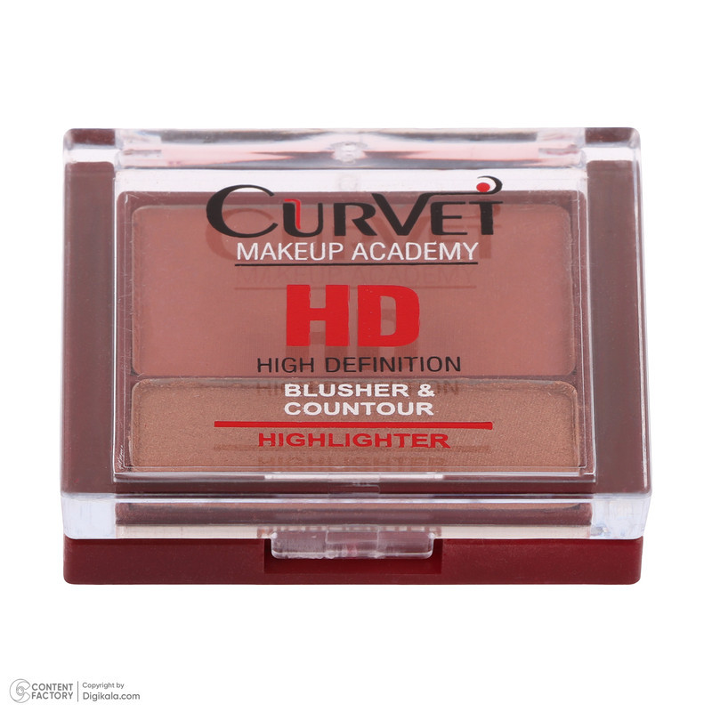 رژگونه هایلایتر کوروت مدل HD شماره 111