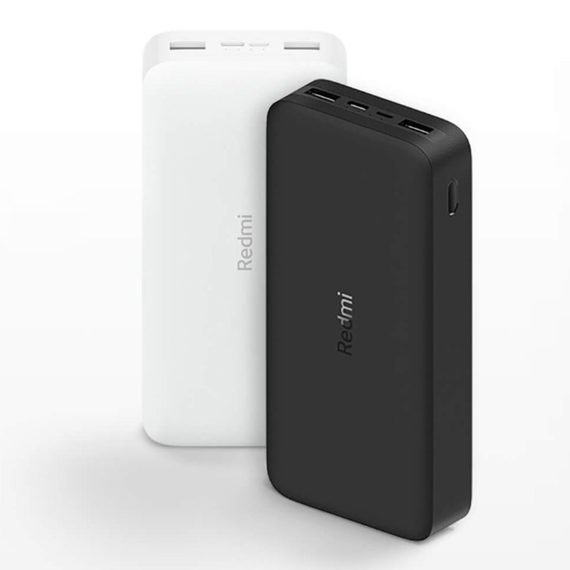 پاوربانک 18 وات شیائومی مدل Redmi  ظرفیت 20000 میلی‌آمپرساعت