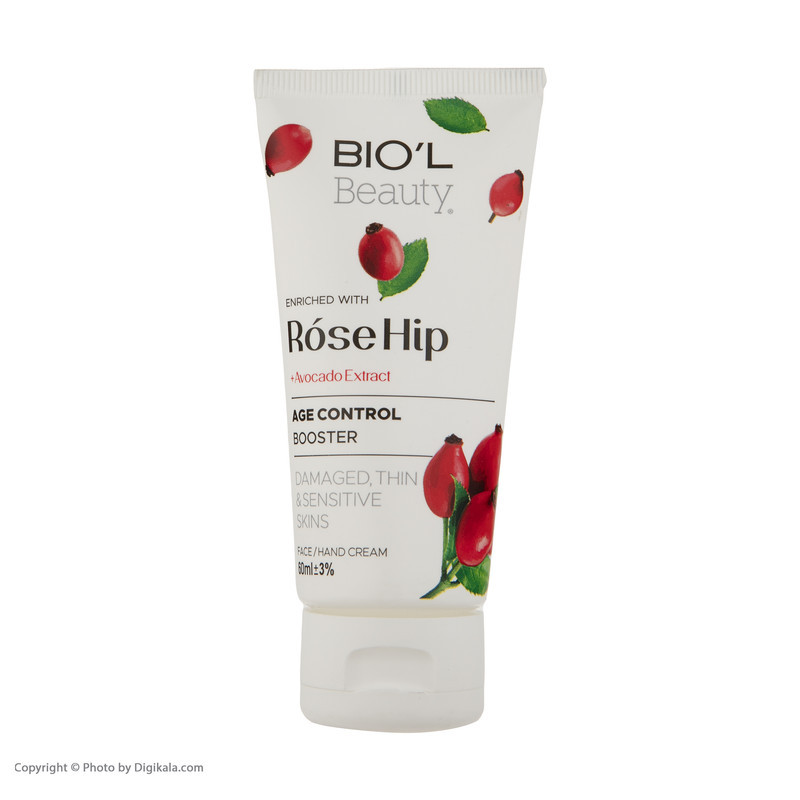 کرم دست و صورت بیول مدل Rose Hip حجم 60 میلی‌لیتر