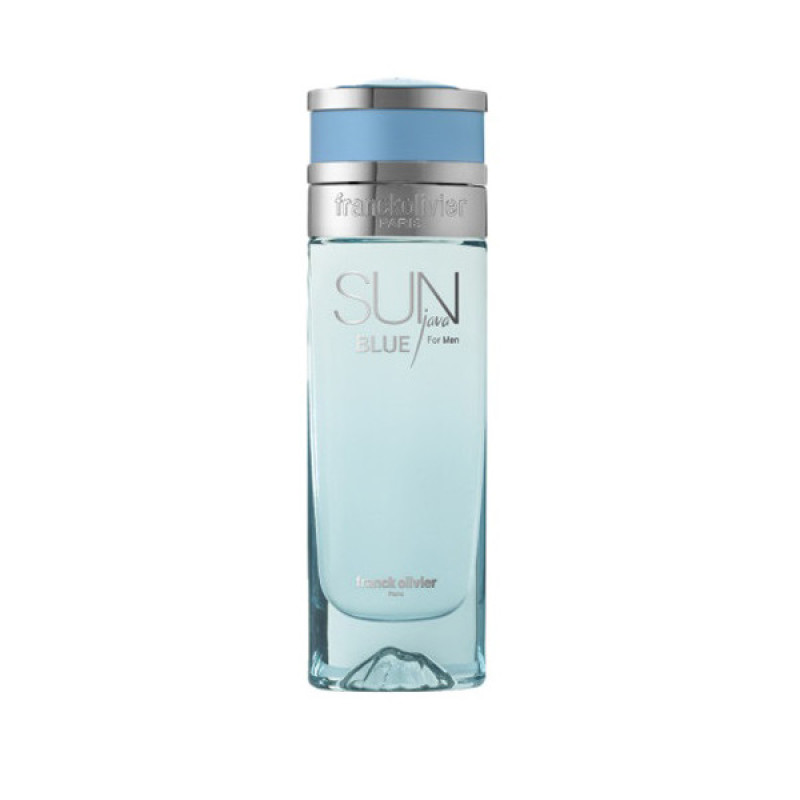 تستر ادو پرفیوم مردانه فرانک اولیویر مدل Sun Java Blue با رایحه خنک حجم 75 میلی لیتر