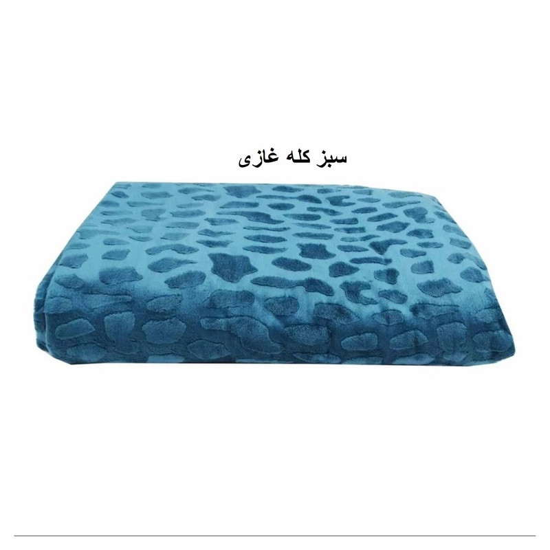پتو مسافرتی شایسته مدل فایپکو اسکارلت مخمل سنگی سایز 155x205 سانتی متر