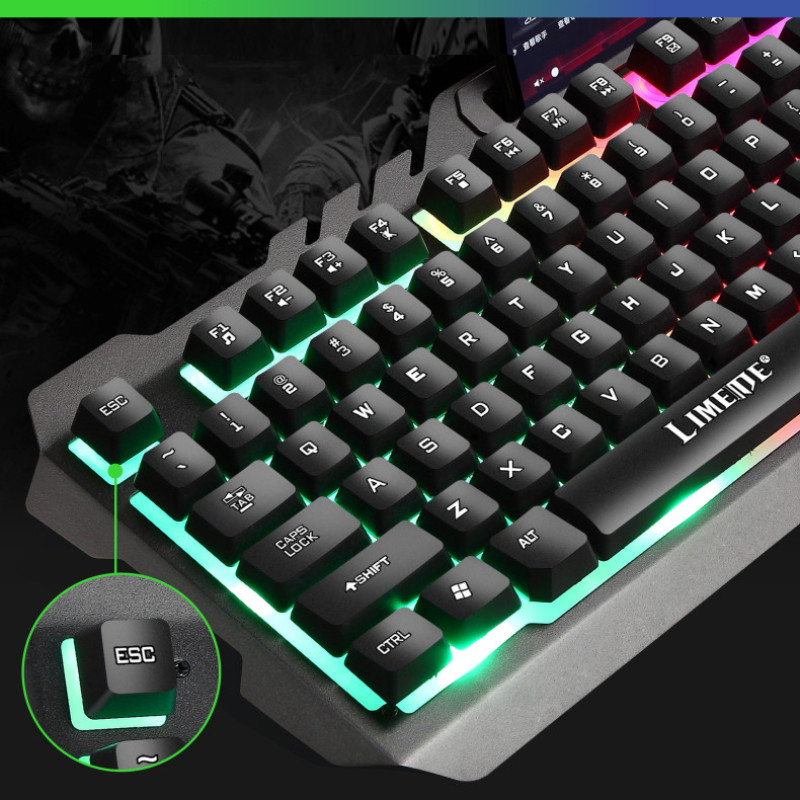 ست گیمینگ لایماید مدل METAL STORM T21